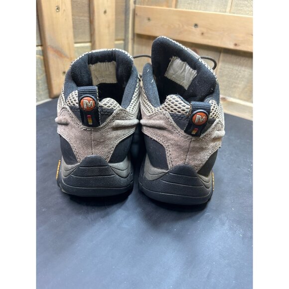 Merrell Mens Moab 2 Vent Hiking Shoes Brown/Black Mesh Suede Vibram Sole US 9 - Picture 5 of 9